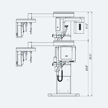 con unidad superior CEPH